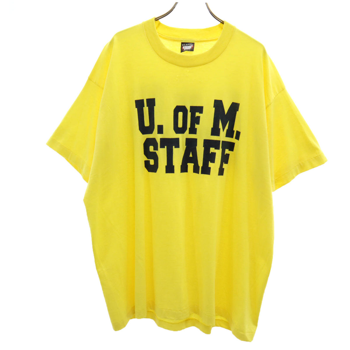 SCREEN STARS BEST スクリーンスターズベスト 90s USA製 オールド 半袖 Tシャツ XXL イエロー シングルステッチ ビッグサイズ メンズ