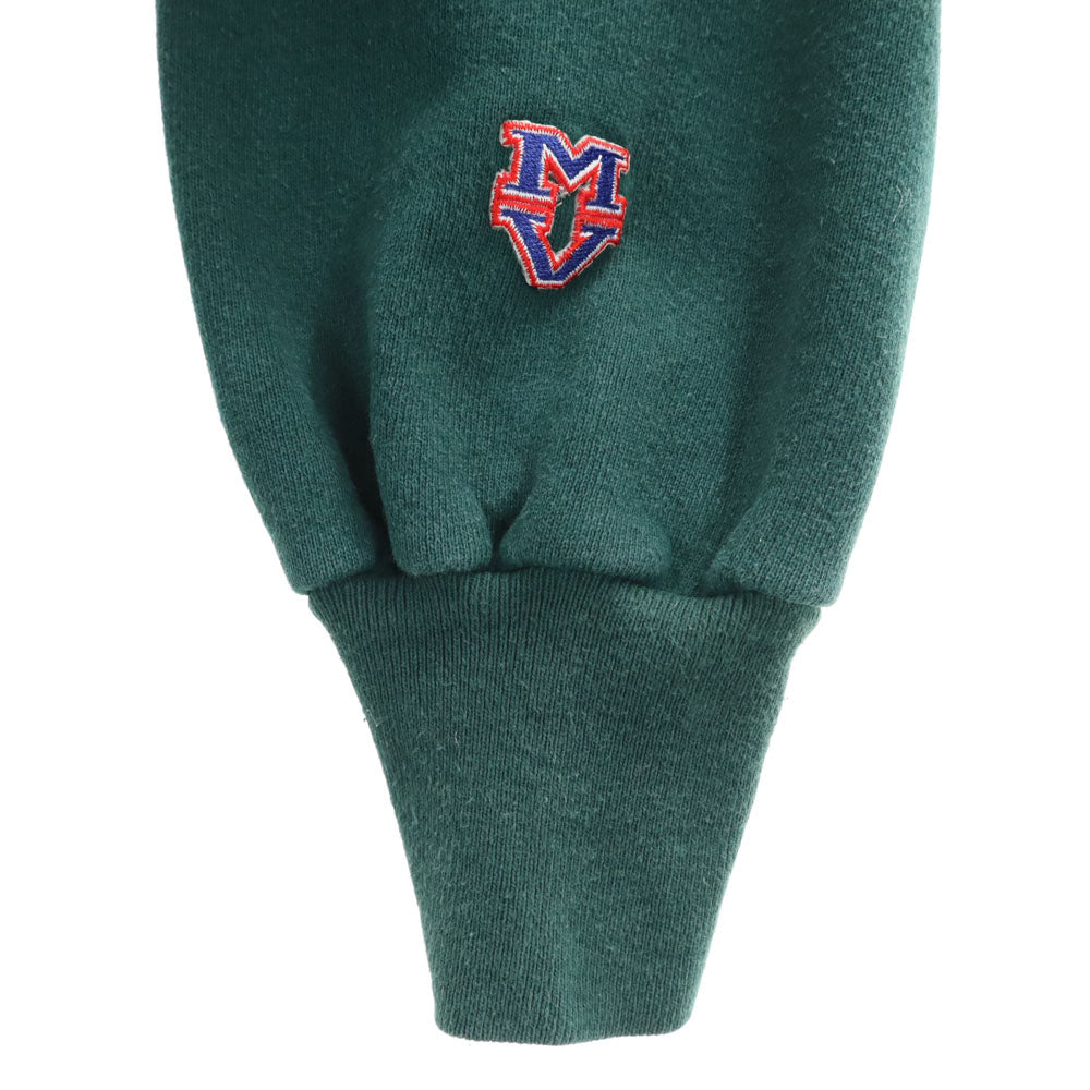 MV SPORT エムブイスポーツ 90s USA製 オールド 長袖 スウェット トレーナー L 深緑 メンズ