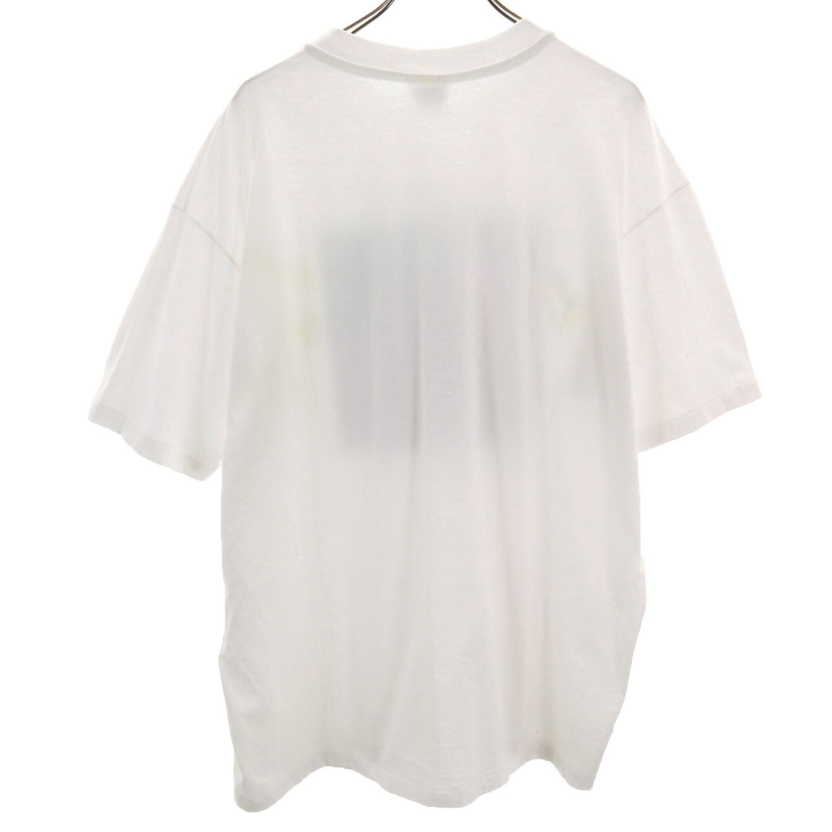 Hanes ヘインズ 80s 90s USA製 オールド 半袖 Tシャツ XXL 白 ビックサイズ シングルステッチ メンズ