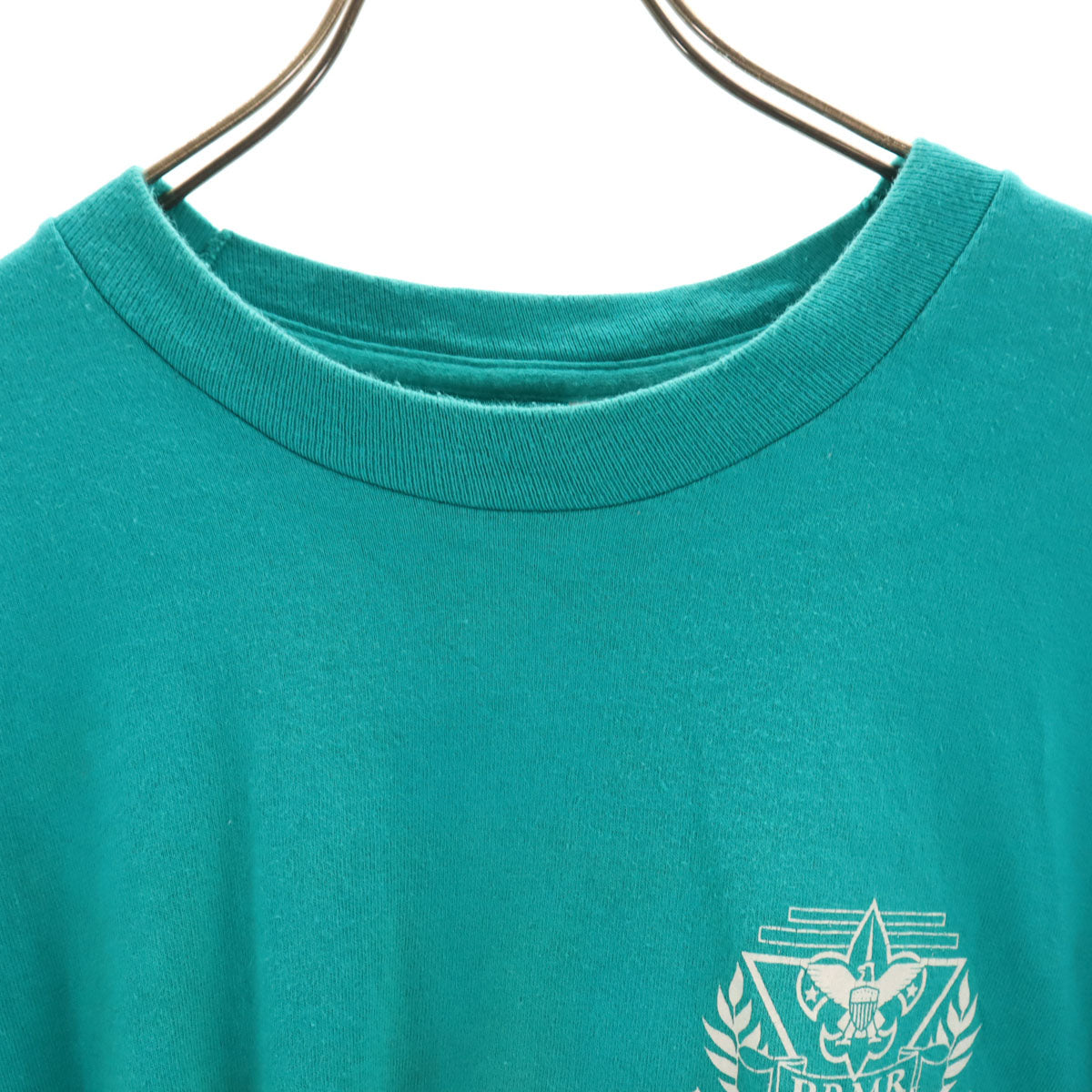 FRUIT OF THE LOOM フルーツオブザルーム 90s USA製 オールド 半袖 Tシャツ XXL グリーン系 ビックサイズ シングルステッチ メンズ