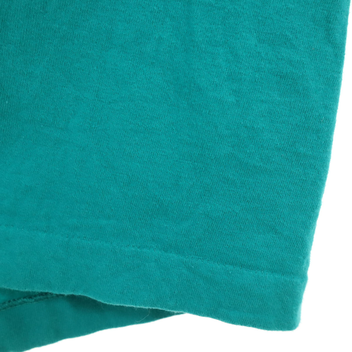 FRUIT OF THE LOOM フルーツオブザルーム 90s USA製 オールド 半袖 Tシャツ XXL グリーン系 ビックサイズ シングルステッチ メンズ