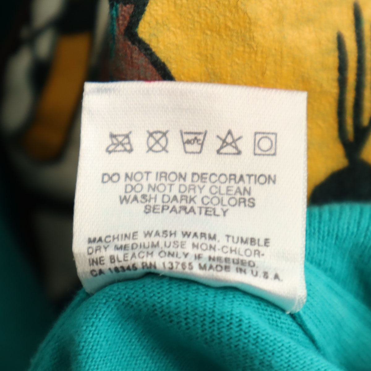 FRUIT OF THE LOOM フルーツオブザルーム 90s USA製 オールド 半袖 Tシャツ XXL グリーン系 ビックサイズ シングルステッチ メンズ