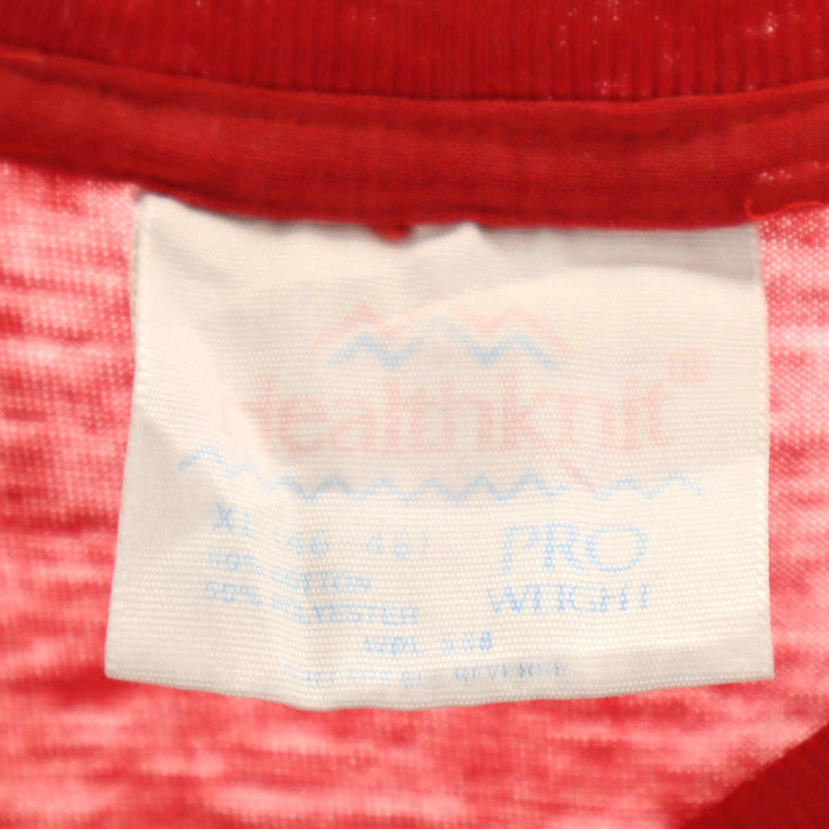 Healthknit ヘルスニット 90s オールド 半袖 Tシャツ XL 赤 シングルステッチ メンズ