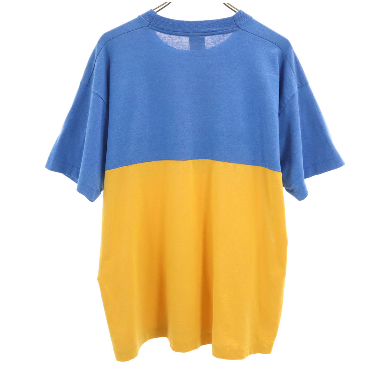 FRUIT OF THE LOOM BEST フルーツオブザルーム ベスト 90s USA製 オールド MAVS 半袖 Tシャツ XL ブルー シングルステッチ メンズ