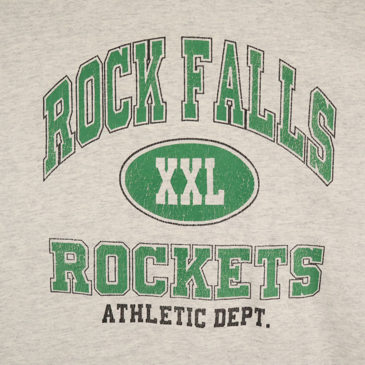 OLD オールド 90s オールド ROCK FALLS 半袖 Tシャツ グレー メンズ