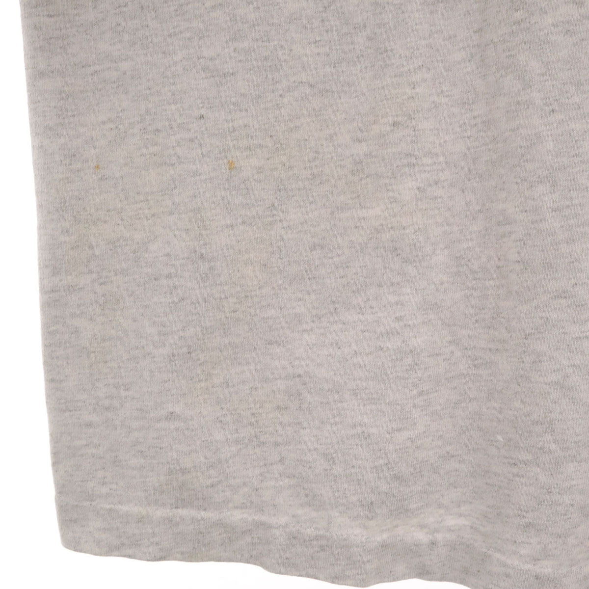 COTTON DELUXE コットンデラックス 90s USA製 オールド Thelen 半袖 ヘンリーネック Tシャツ L グレー シングルステッチ メンズ