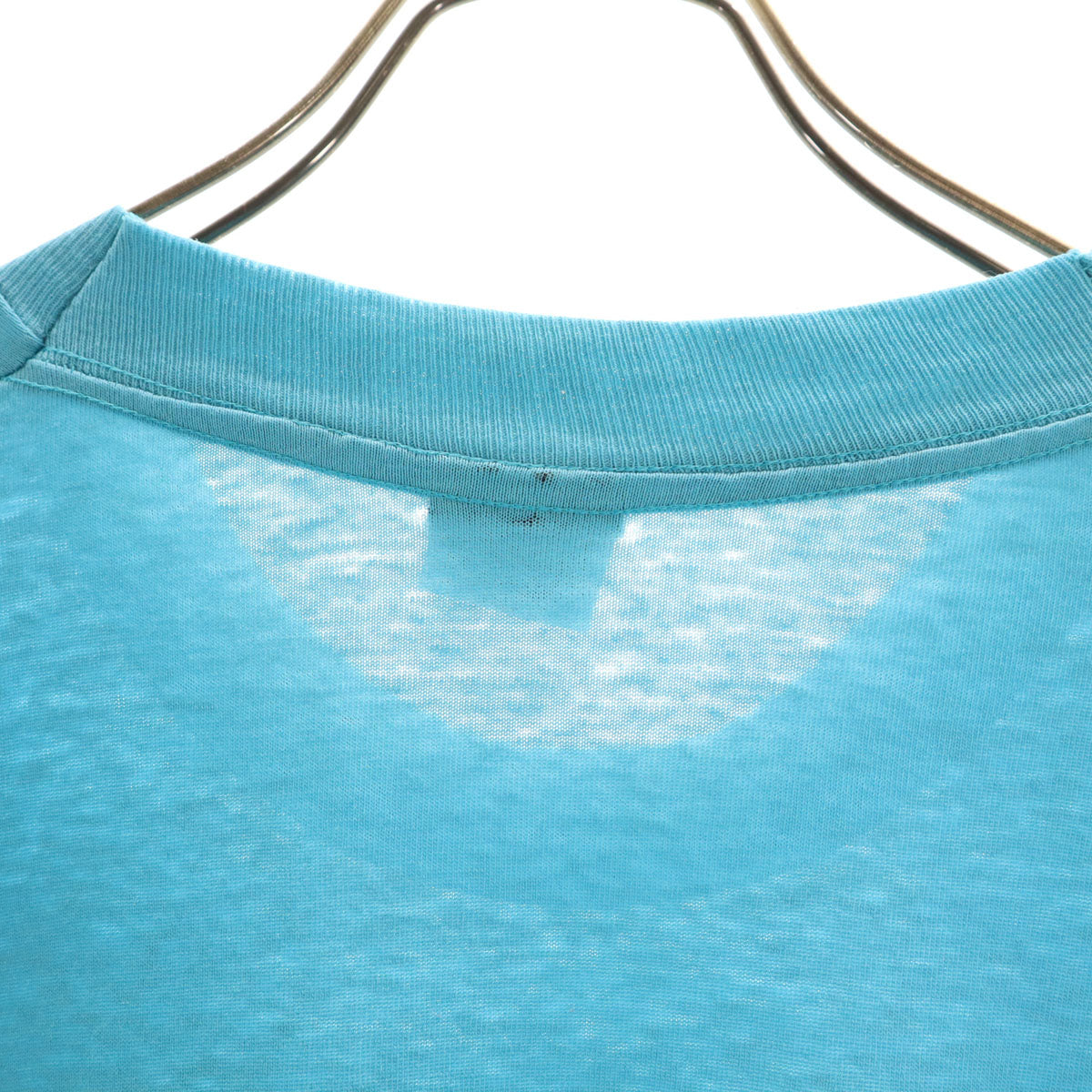 FRUIT OF THE LOOM BEST フルーツオブザルーム ベスト 90s USA製 オールド スポーツクラブ 半袖 Tシャツ XL 水色 シングルステッチ メンズ