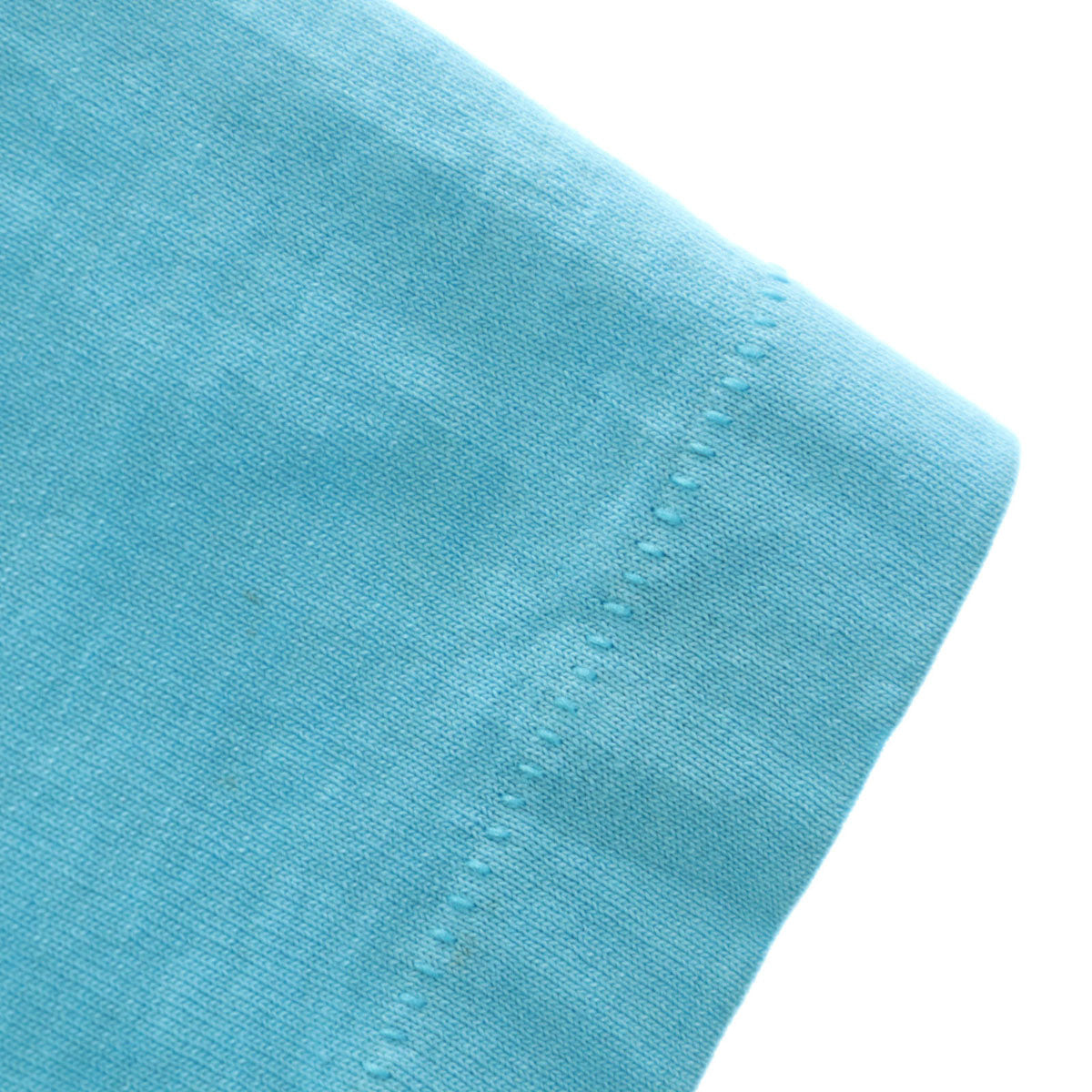 FRUIT OF THE LOOM BEST フルーツオブザルーム ベスト 90s USA製 オールド スポーツクラブ 半袖 Tシャツ XL 水色 シングルステッチ メンズ