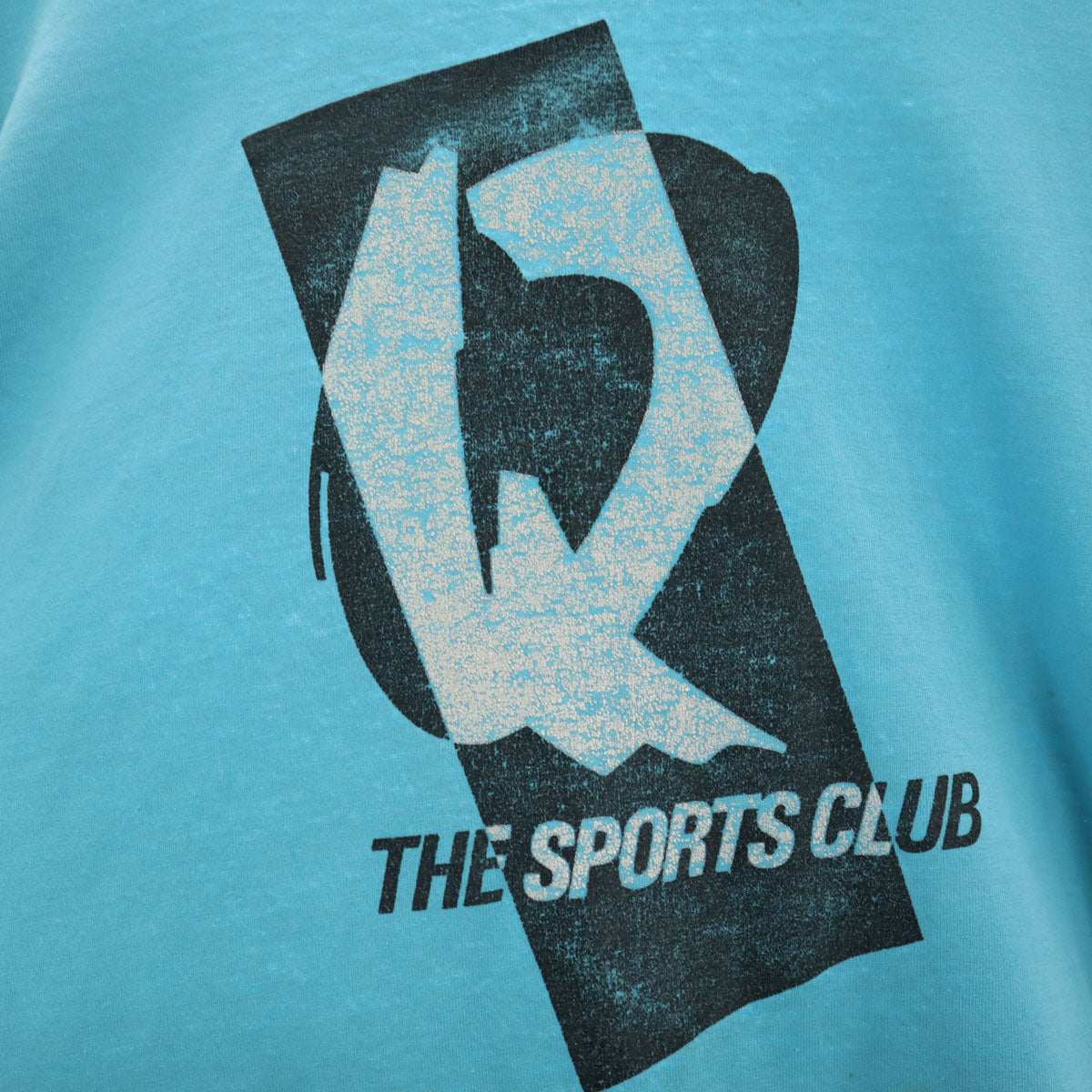 FRUIT OF THE LOOM BEST フルーツオブザルーム ベスト 90s USA製 オールド スポーツクラブ 半袖 Tシャツ XL 水色 シングルステッチ メンズ