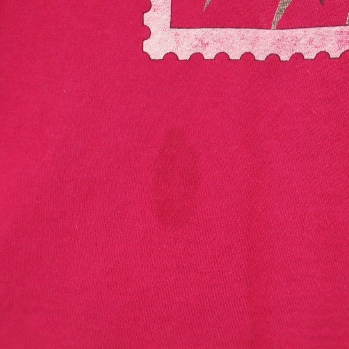 SCREEN STARS BEST スクリーンスターズベスト 90s USA製 オールド 切手 プリント 半袖 Tシャツ XL マゼンタピンク シングルステッチ メンズ