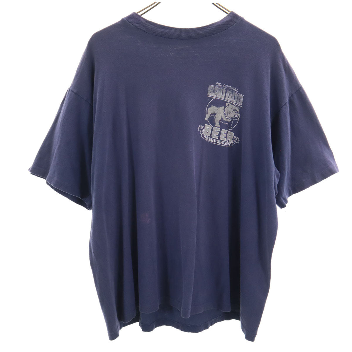 classics 90s USA製 オールド 半袖 Tシャツ XL ネイビー系 シングルステッチ バックプリント メンズ