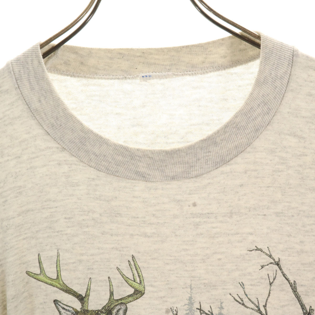 OLD オールド 90s 半袖 Tシャツ グレー系 メンズ