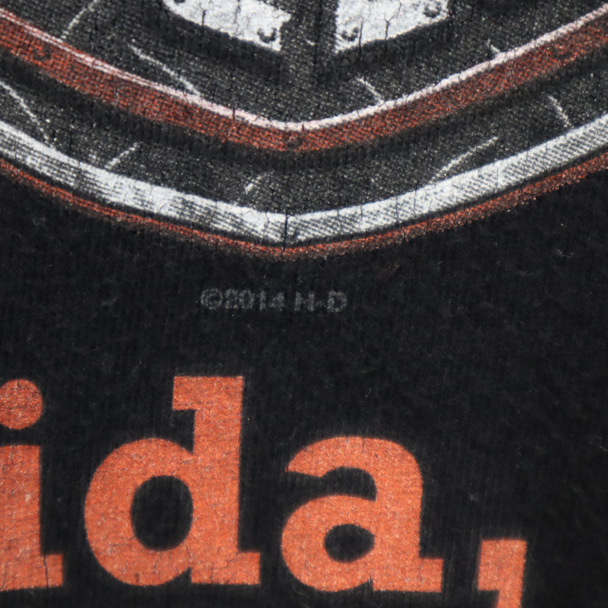 BIKER BUILT バイカービルド ハーレーダビッドソン プリント タンクトップ ブラック メンズ