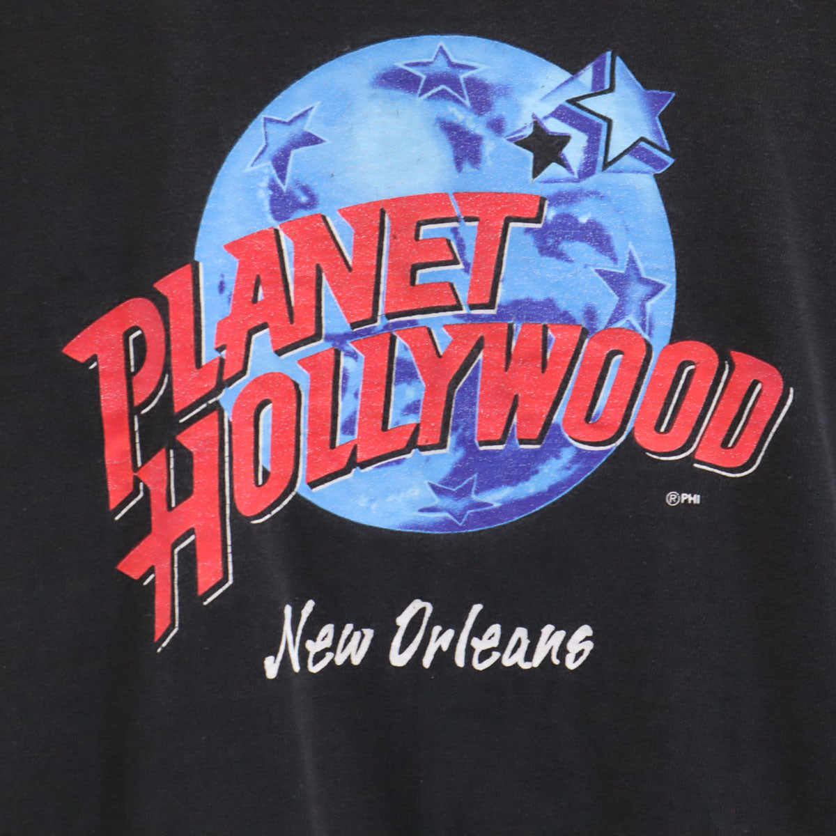 PLANET HOLLYWOOD プラネットハリウッド 90s オールド USA製 半袖 Tシャツ S 黒 シングルステッチ メンズ
