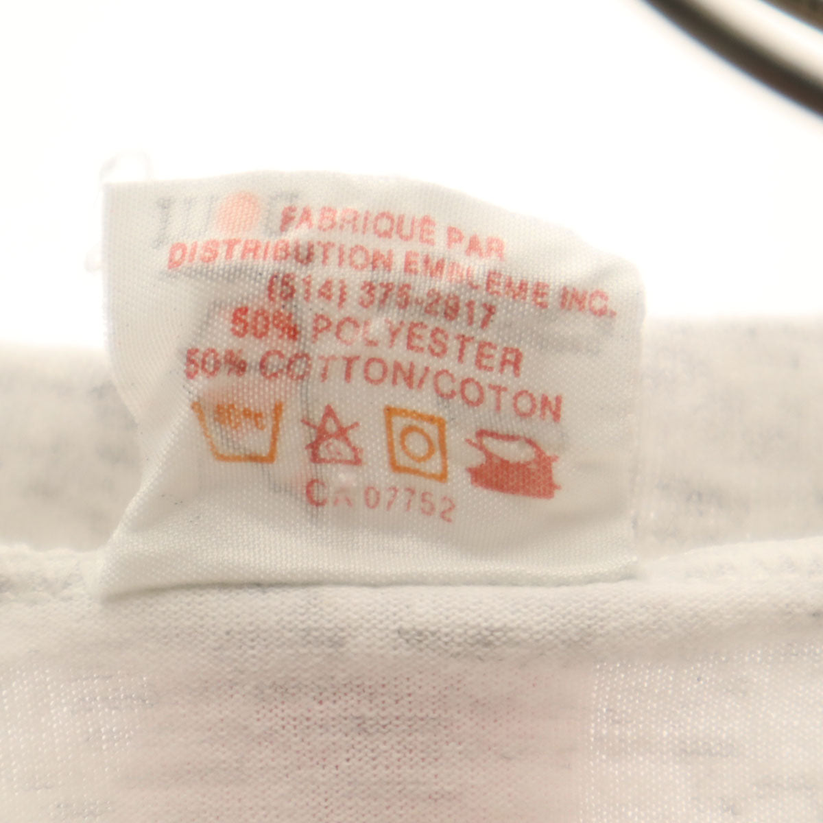 mod 90s オールド カナダ製 半袖 アート Tシャツ JUMBO ライトグレー シングルステッチ メンズ