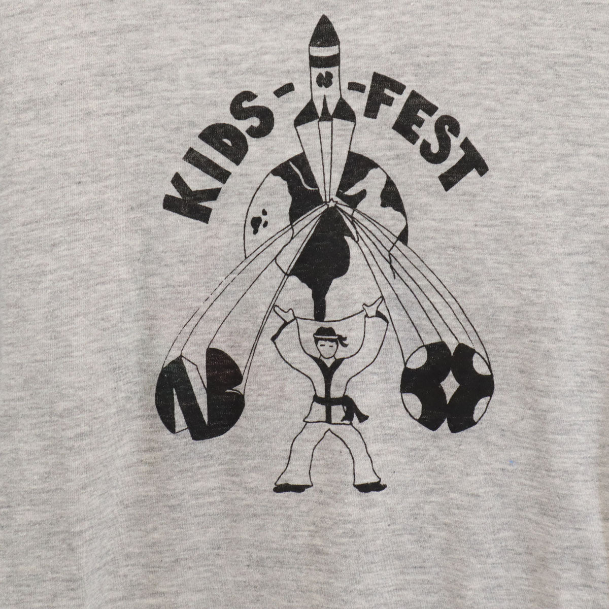 UCLA 90s 日本製 オールド プリント 半袖 Tシャツ XL グレー シングルステッチ バックプリント メンズ