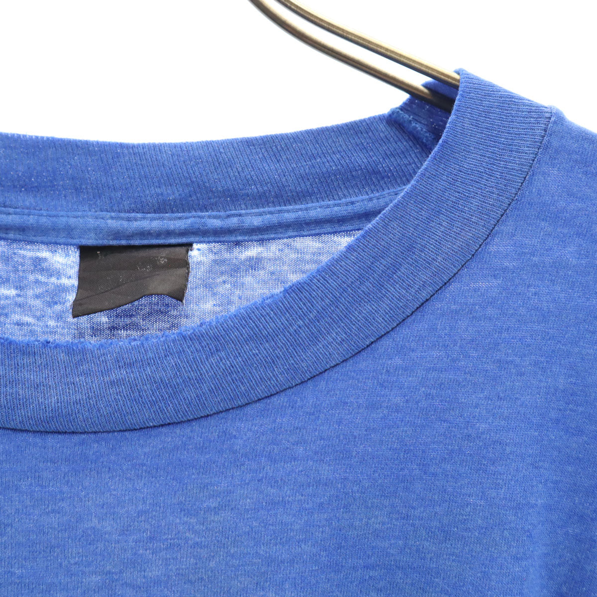 OLD オールド 90s プリント 半袖 Tシャツ XL ブルー シングルステッチ メンズ