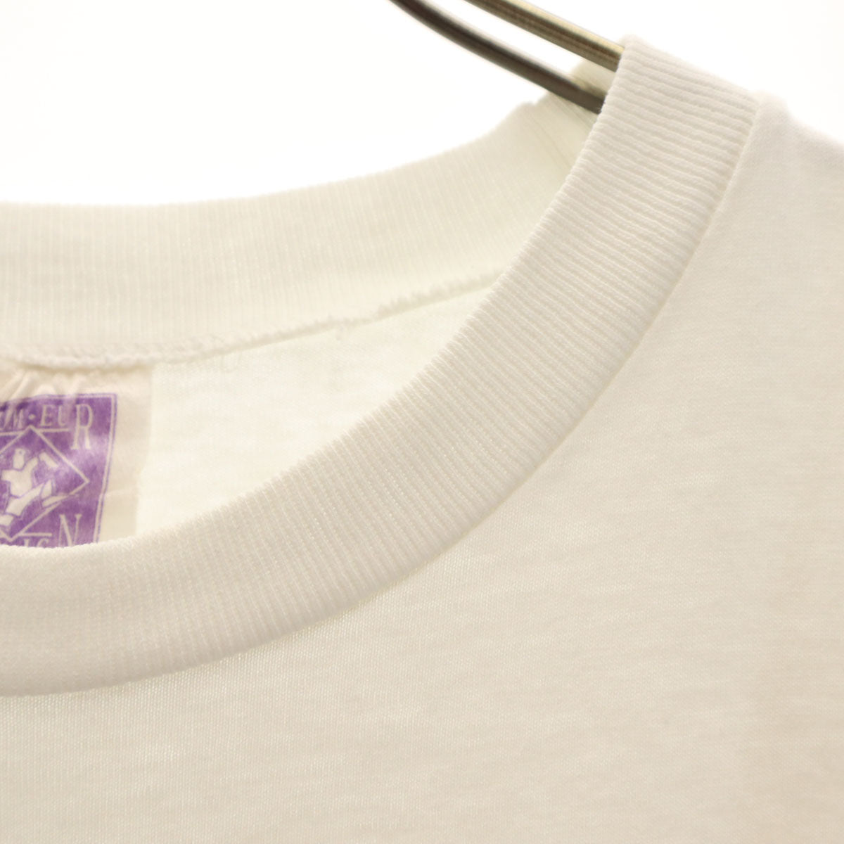 HUMEUR DESIGN 90s カナダ製 オールド プリント 半袖 Tシャツ XL ホワイト シングルステッチ メンズ