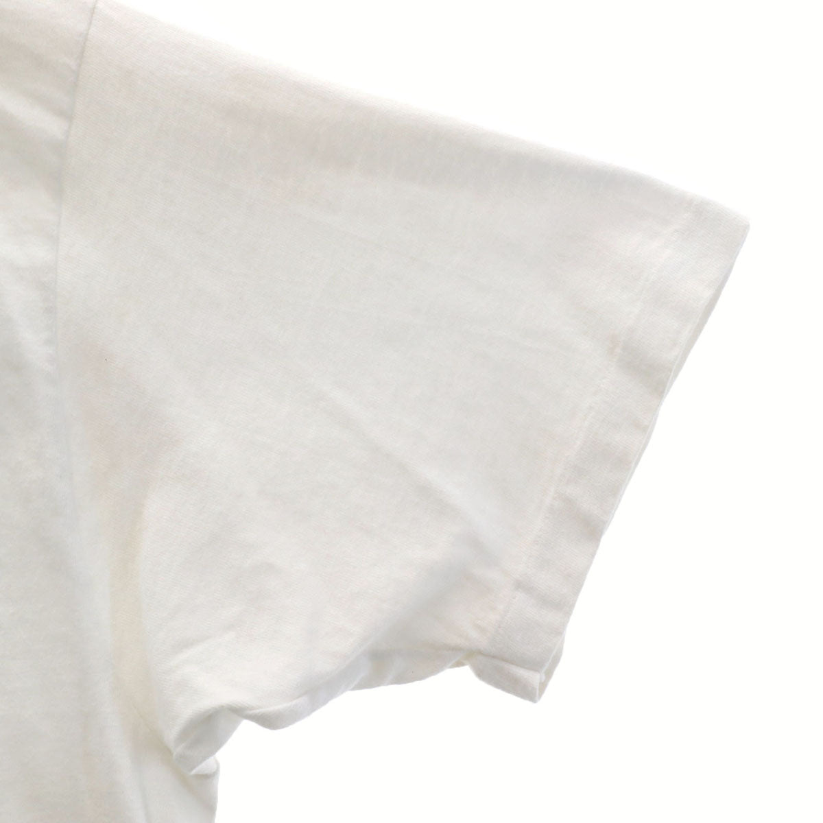 Hanes ヘインズ 90s USA製 BEEFY-T オールド プリント 半袖 Tシャツ XL ホワイト シングルステッチ メンズ