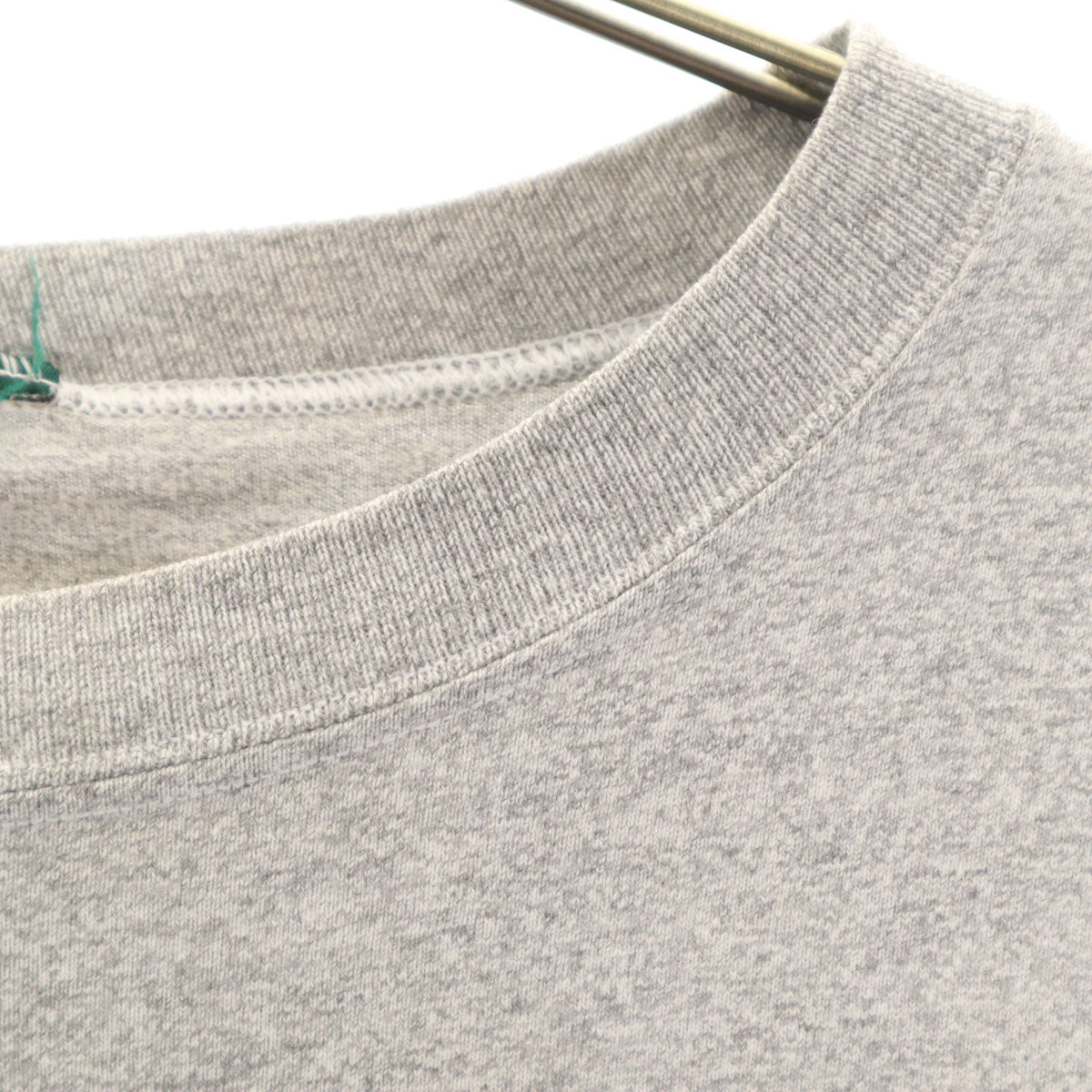 OLD オールド 90s プリント 半袖 Tシャツ グレー シングルステッチ メンズ