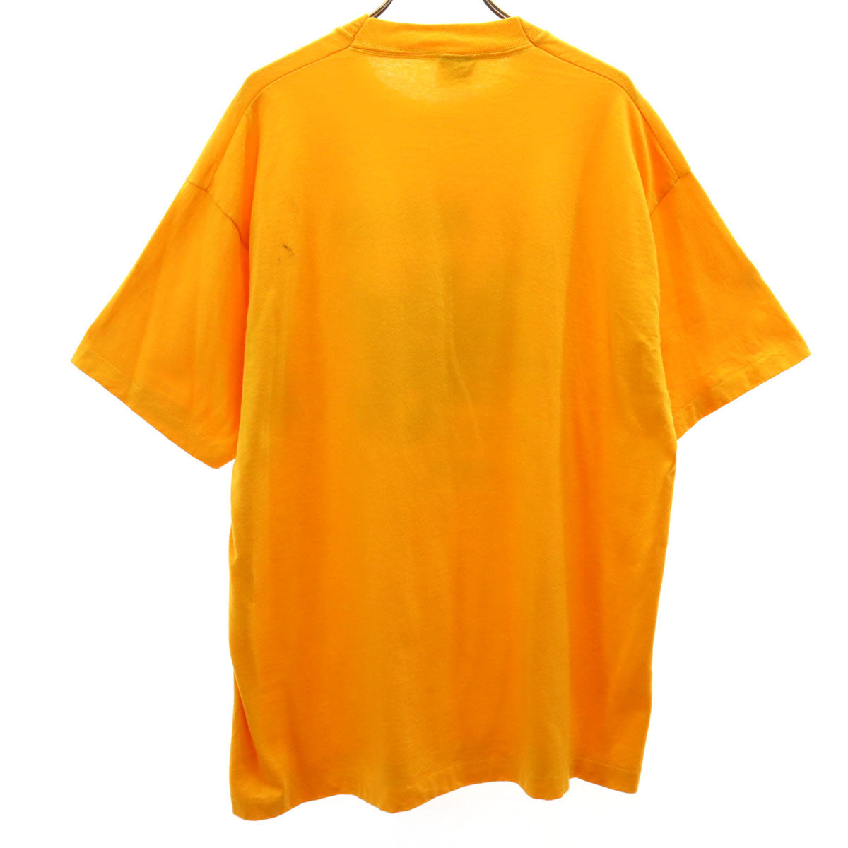 FRUIT OF THE LOOM フルーツオブザルーム 90s USA製 オールド 半袖 BIX SEVEN ディアドラ Tシャツ XL オレンジ シングルステッチ メンズ