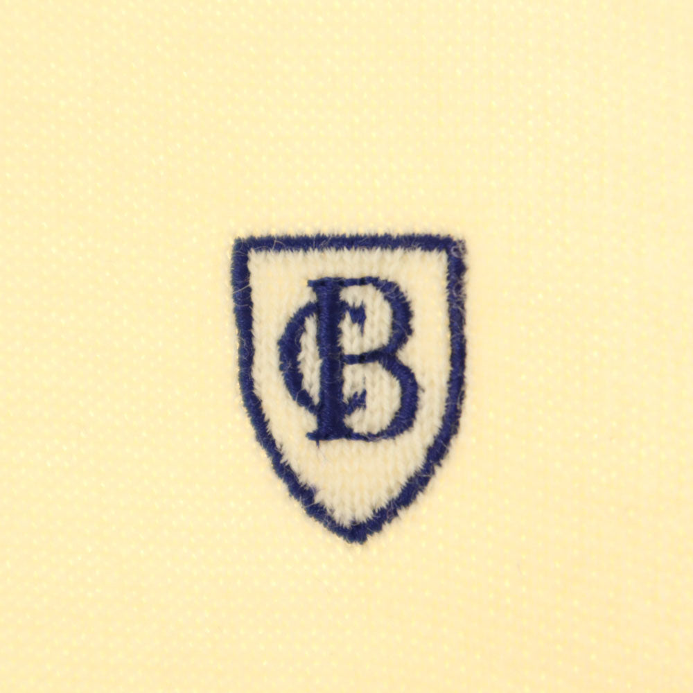 BLACK LABEL CRESTBRIDGE ブラックレーベルクレストブリッジ 長袖 Vネック セーター 2 生成り ニット メンズ