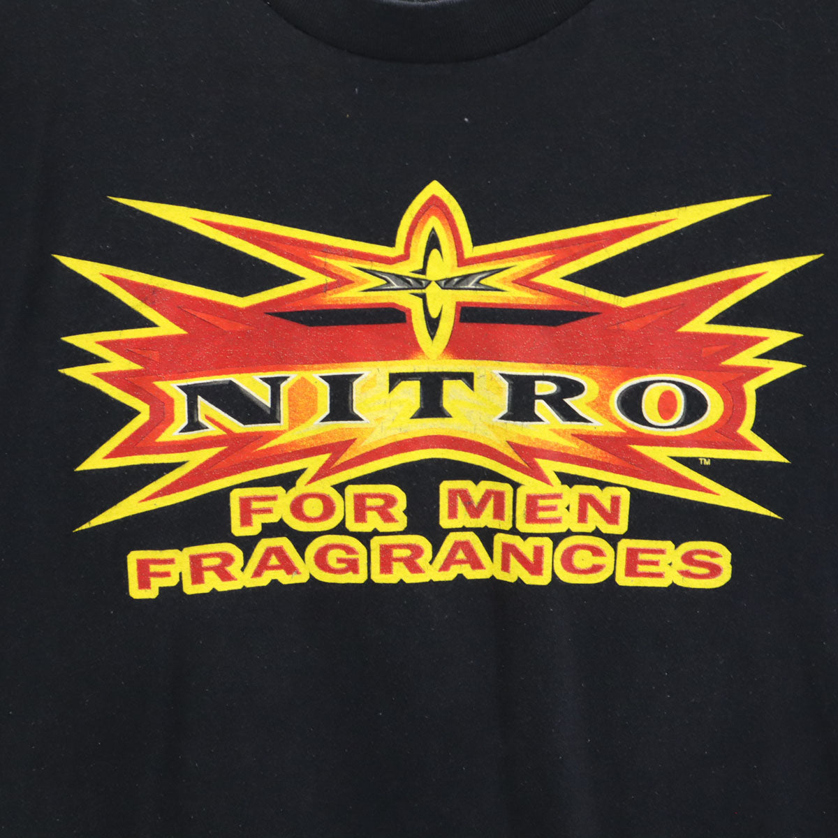 All Sport Events 90s オールド NITRO プリント 半袖 Tシャツ XL ブラック シングルステッチ メンズ