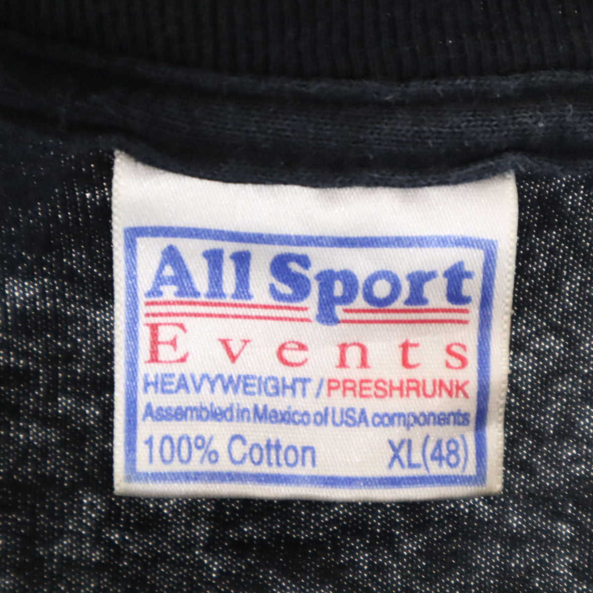 All Sport Events 90s オールド NITRO プリント 半袖 Tシャツ XL ブラック シングルステッチ メンズ