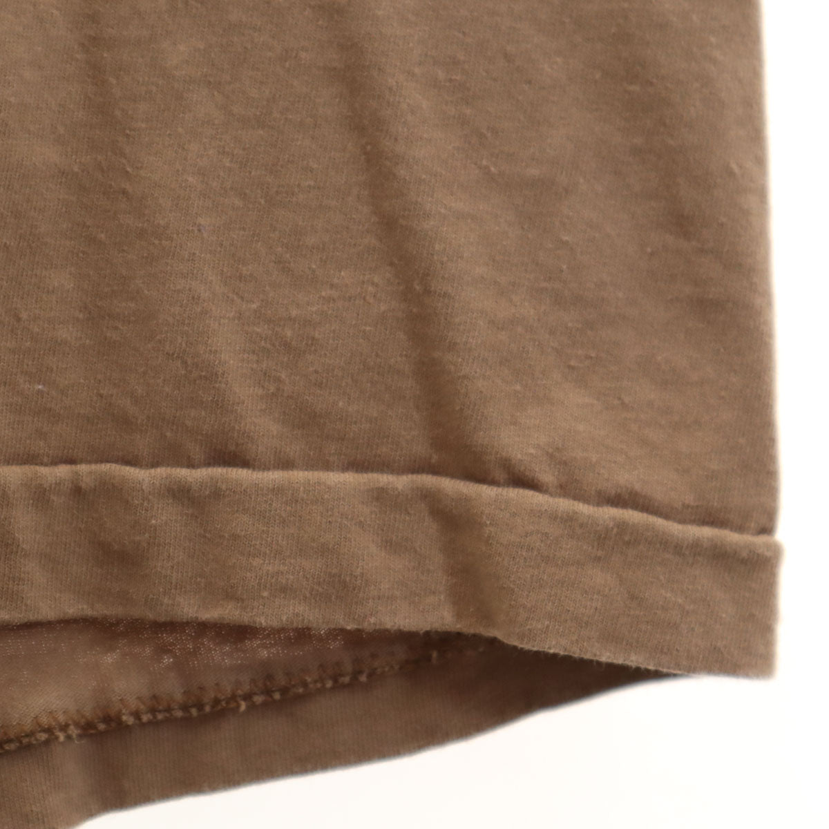 DPSO BY BVD 90s オールド 半袖 Tシャツ L ブラウン シングルステッチ 無地 メンズ