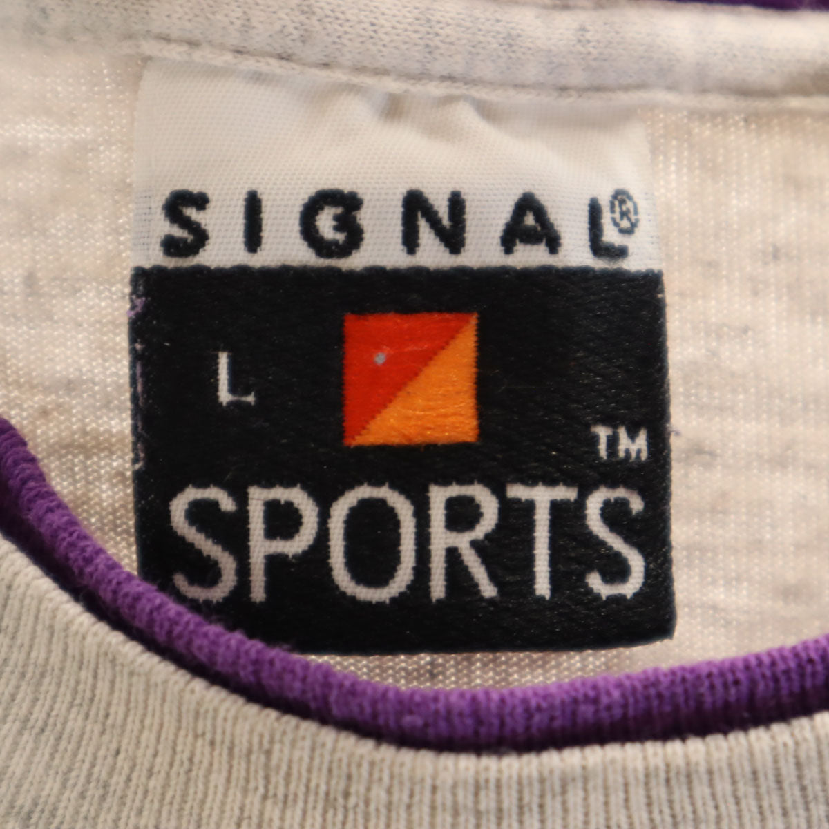 SIGNAL シグナル 90s USA製 オールド DENVER 半袖 Tシャツ L グレー メンズ