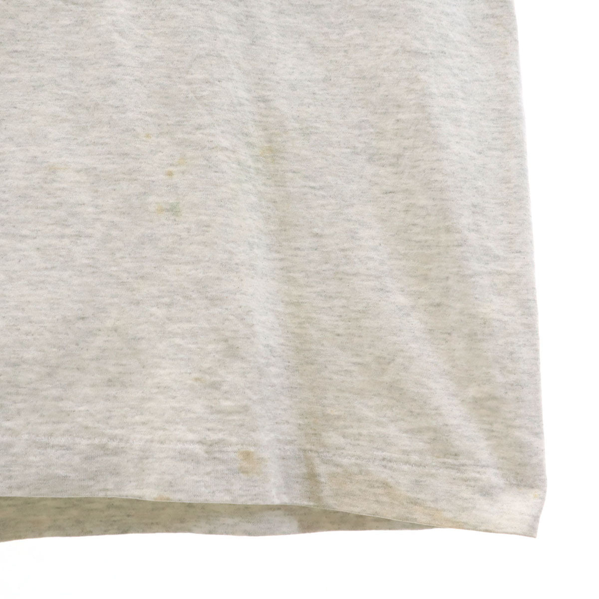 FRUIT OF THE LOOM BEST フルーツオブザルーム ベスト 90s USA製 オールド Roosevelt 半袖 Tシャツ L グレー シングルステッチ メンズ