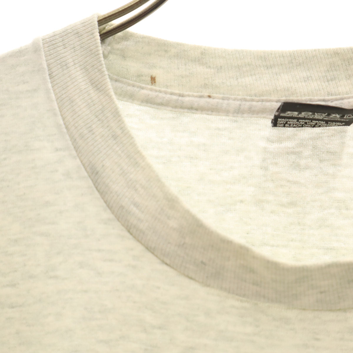 FRUIT OF THE LOOM BEST フルーツオブザルーム ベスト 90s USA製 オールド 鹿 プリント 半袖 Tシャツ XL グレー シングルステッチ メンズ