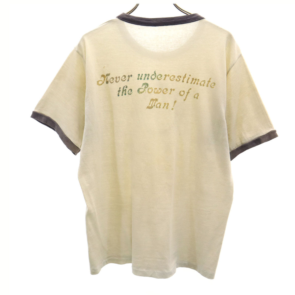 VINTAGE ヴィンテージ 70s 半袖 Tシャツ グレー系 看護学校 メンズ