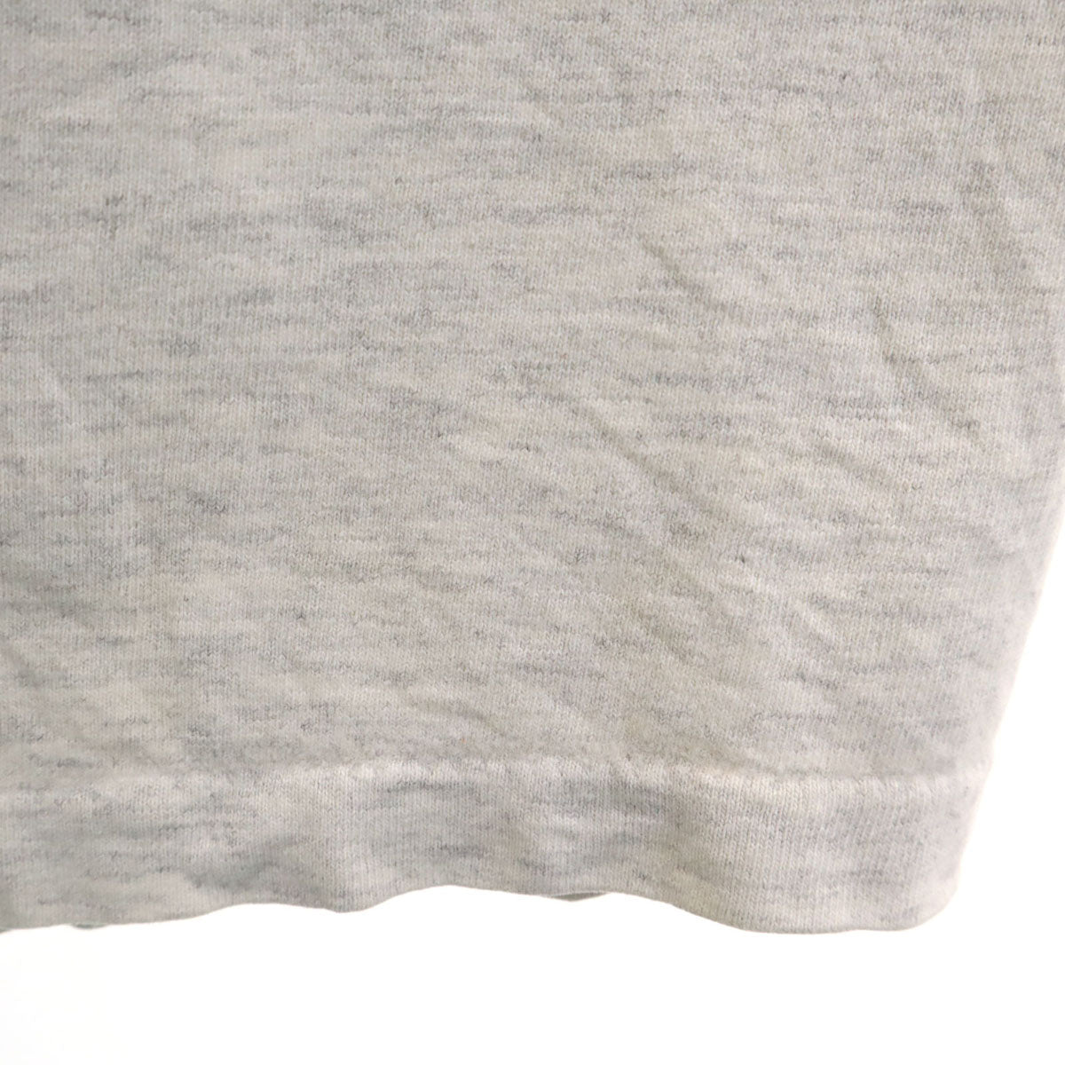 OLD オールド 90s プリント 半袖 Tシャツ グレー シングルステッチ メンズ
