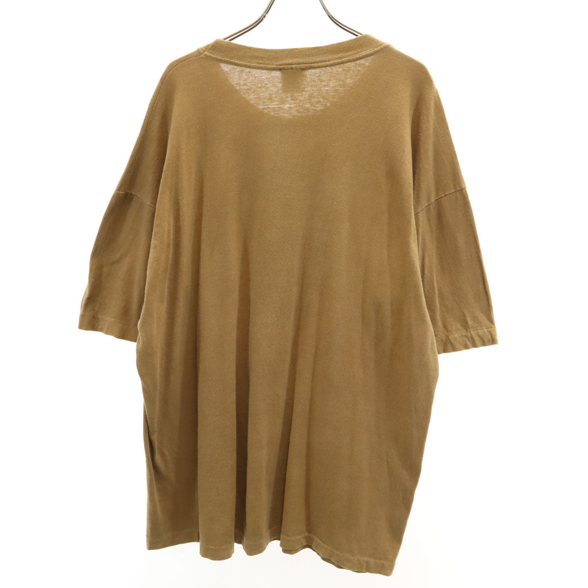 OLD オールド 90s ネイティブ柄 半袖 Tシャツ ブラウン系 シングルステッチ メンズ