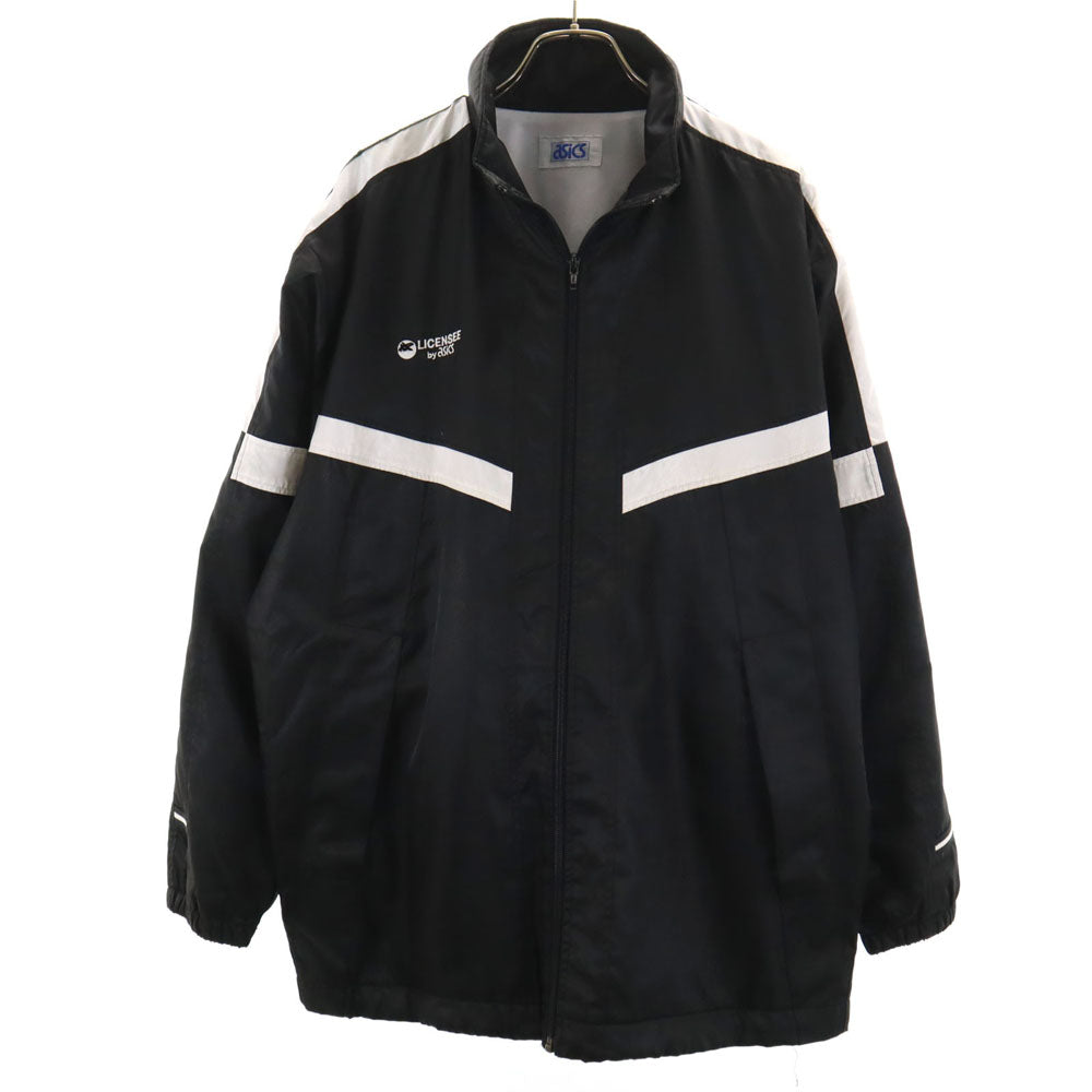 アシックス トレーニング トラックジャケット M ブラック asics 裏トリコット メンズ