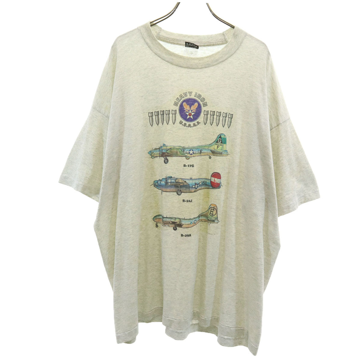 FRUIT OF THE LOOM フルーツオブザルーム 90s USA製 オールド 半袖 Tシャツ XXL グレー BEST ビックサイズ シングルステッチ メンズ