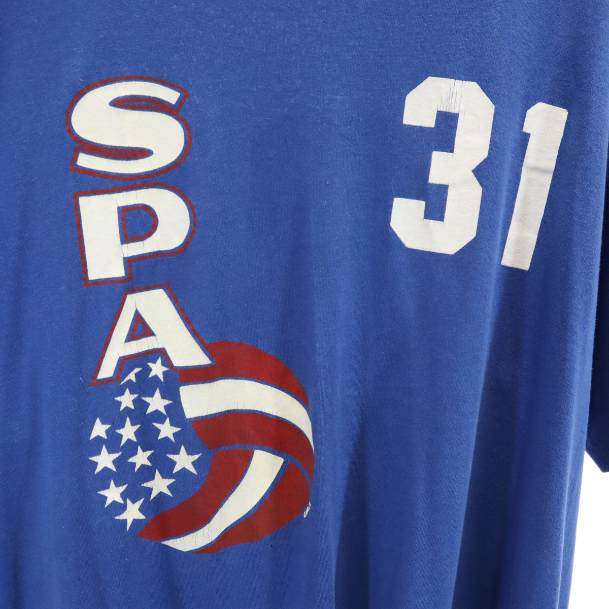 RUSSELL ATHLETIC ラッセルアスレチック 90s USA製 オールド 半袖 Tシャツ XL ブルー メンズ