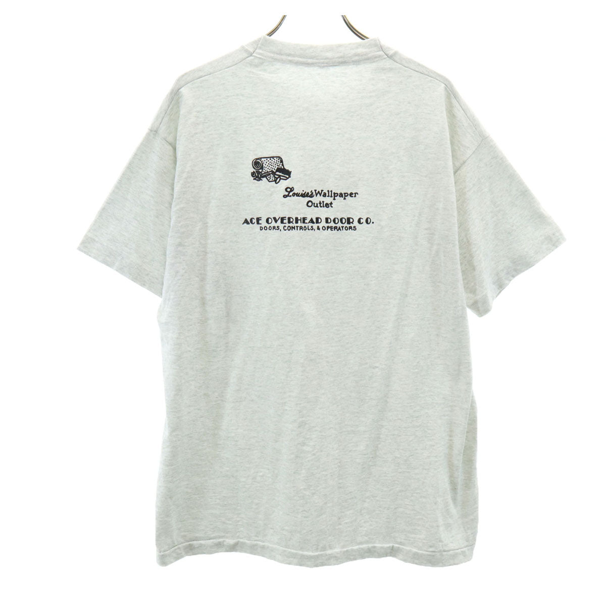 OLD オールド 90s COLUMBUS DAY 半袖 Tシャツ グレー シングルステッチ メンズ