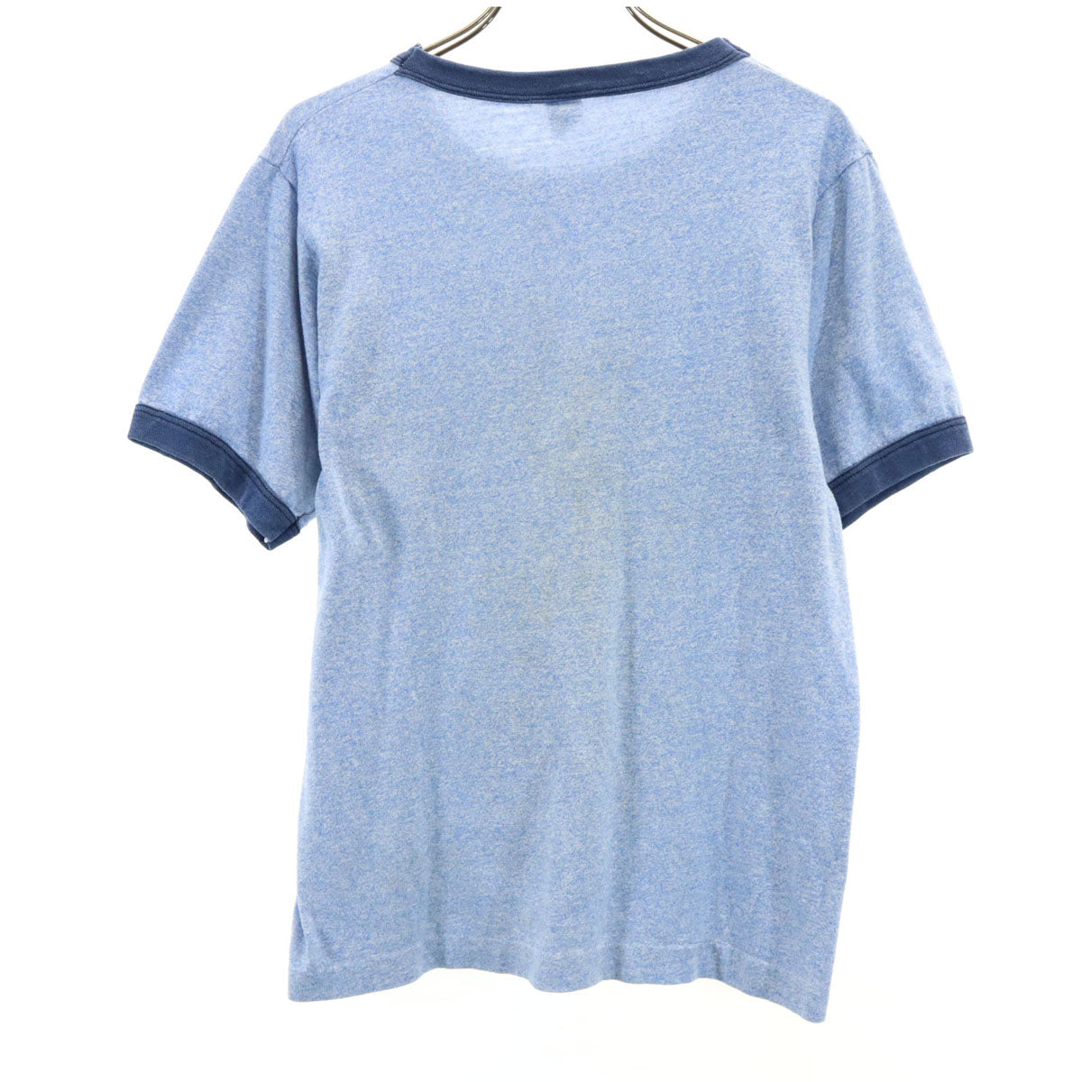 SCREEN STARS スクリーンスターズ 80s 90s オールド 半袖 リンガー Tシャツ ブルー トリム メンズ