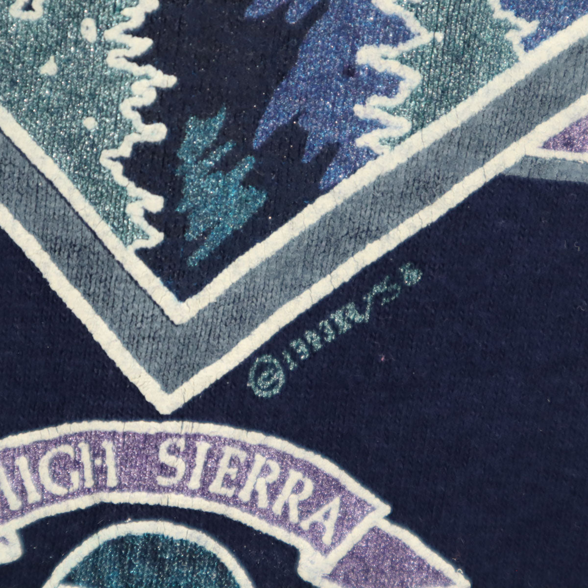 OLD オールド 90s 半袖 Tシャツ ネイビー系 シングルステッチ メンズ