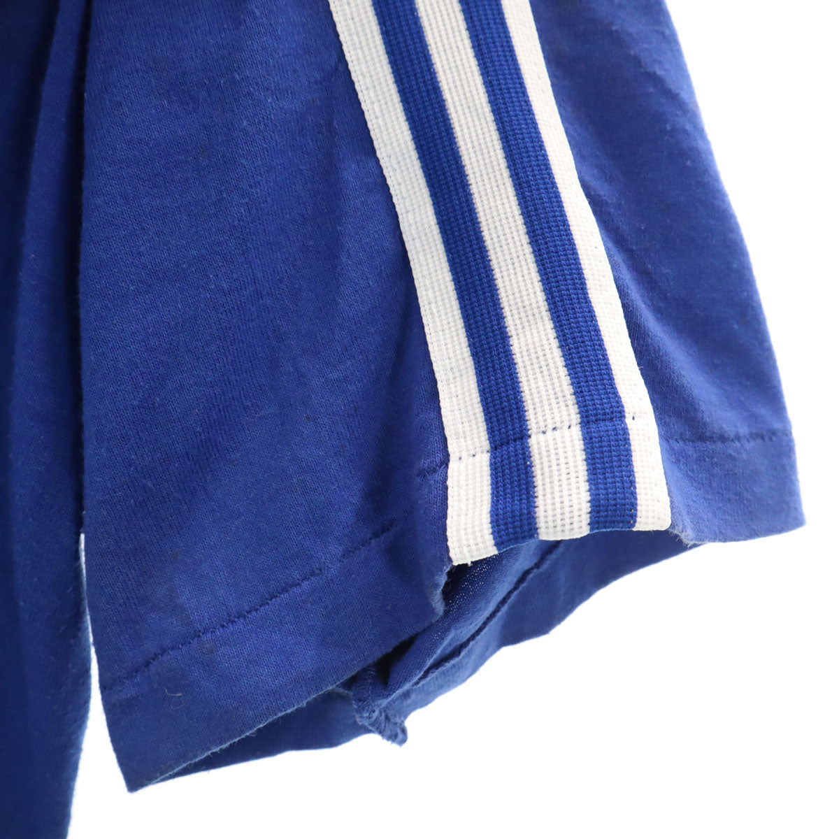 RUSSELL ラッセル 70s 80s ヴィンテージ 金ラッセル 半袖 Vネック Tシャツ L ブルー系 シングルステッチ メンズ