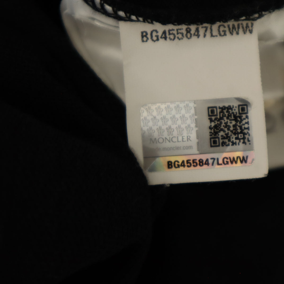 MONCLER モンクレール 半袖 ポロシャツ M ブラック MAGLIA POLO MANICA CORTA メンズ