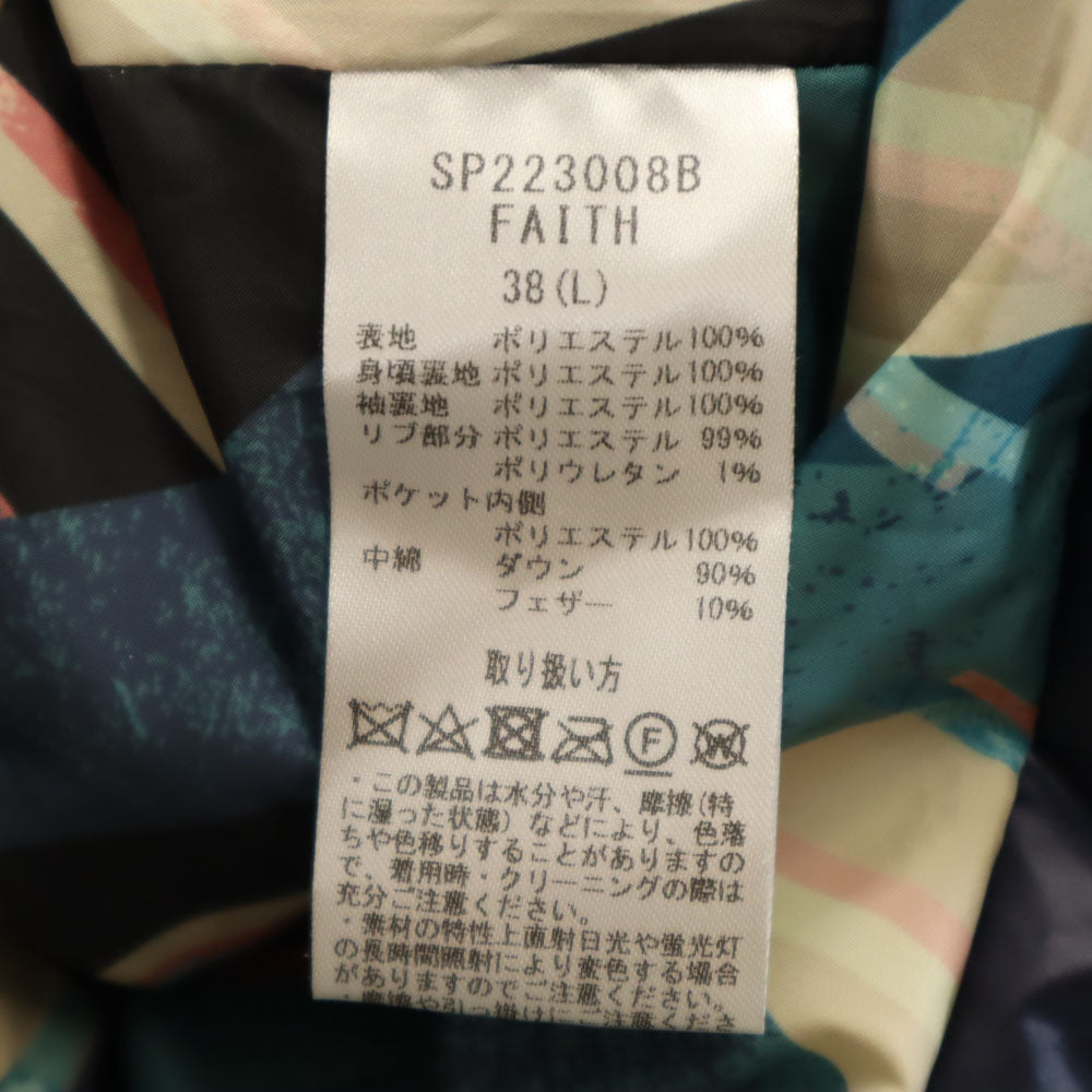 SPOOM スプーム ダウンジャケット 38 ネイビー レディース