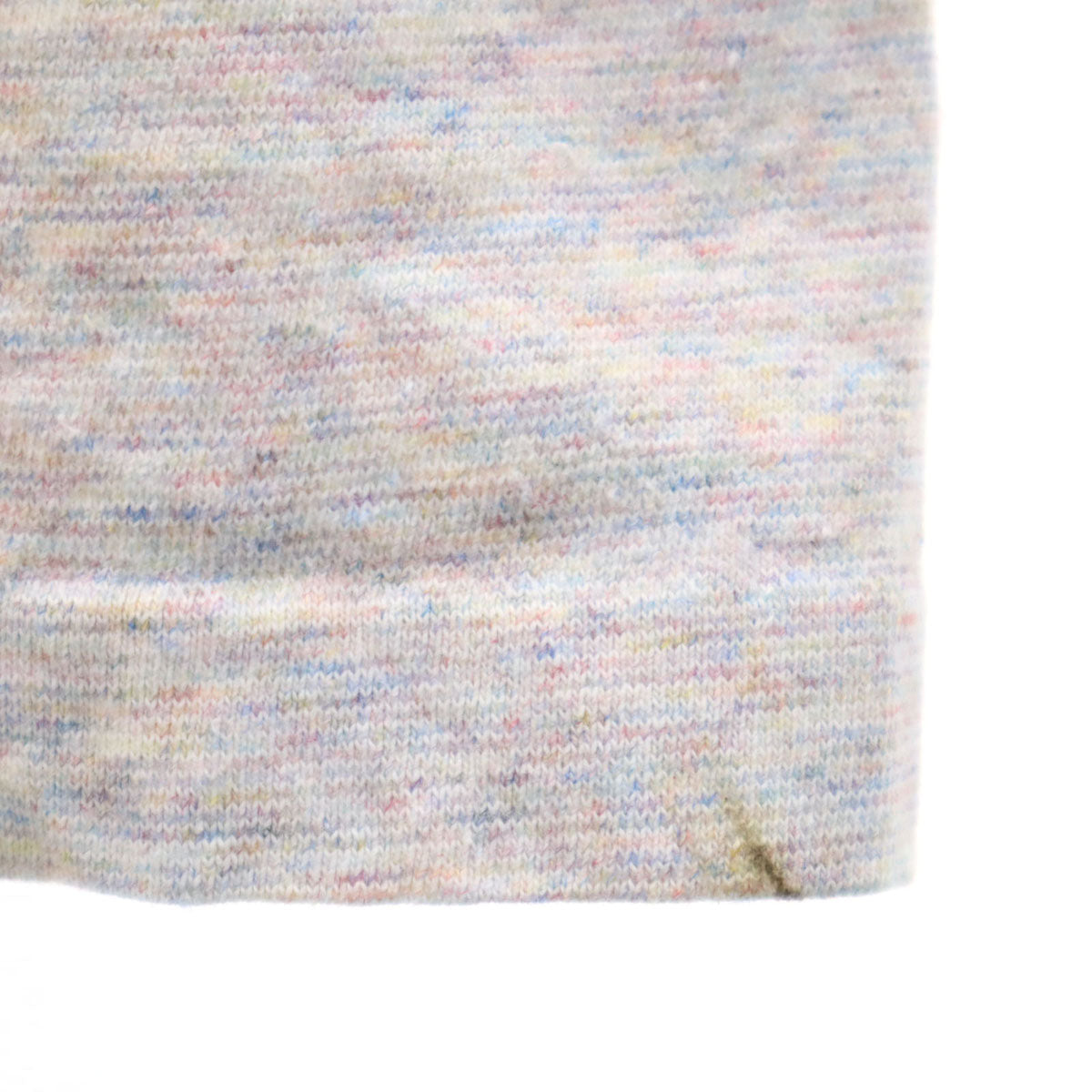 VOLUNTEER KNIT APPAREL ボランティア 90s USA製 オールド メッセージ 半袖 Tシャツ XXL マルチ シングルステッチ メランジ ビッグサイズ メンズ