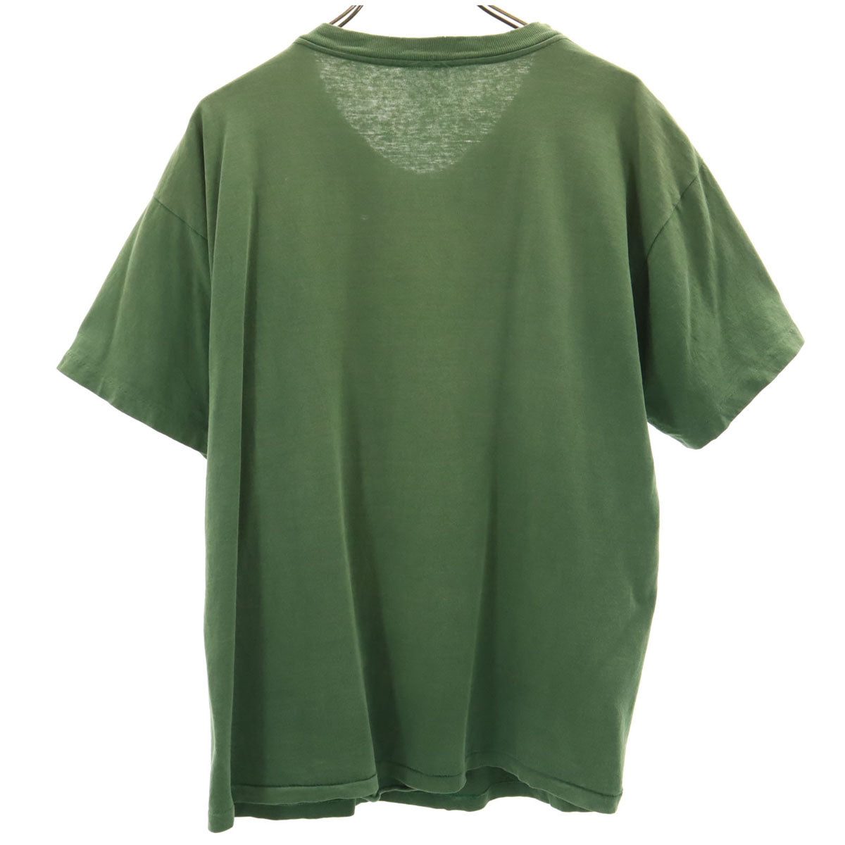 OLD オールド 90s 半袖 Tシャツ グリーン シングルステッチ メンズ