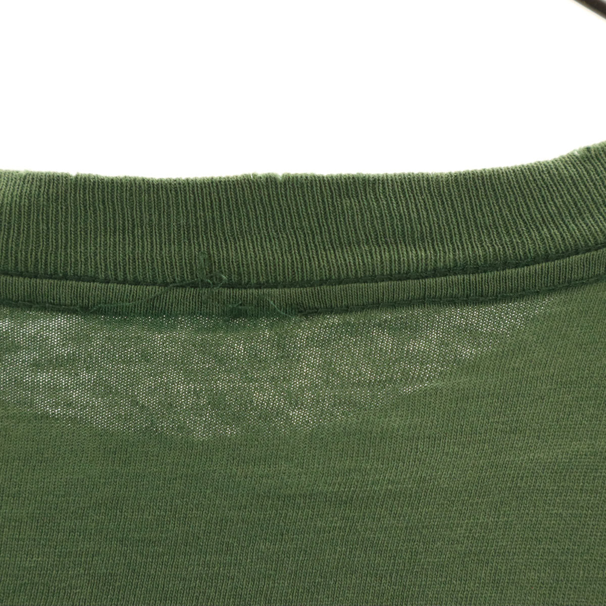 OLD オールド 90s 半袖 Tシャツ グリーン シングルステッチ メンズ