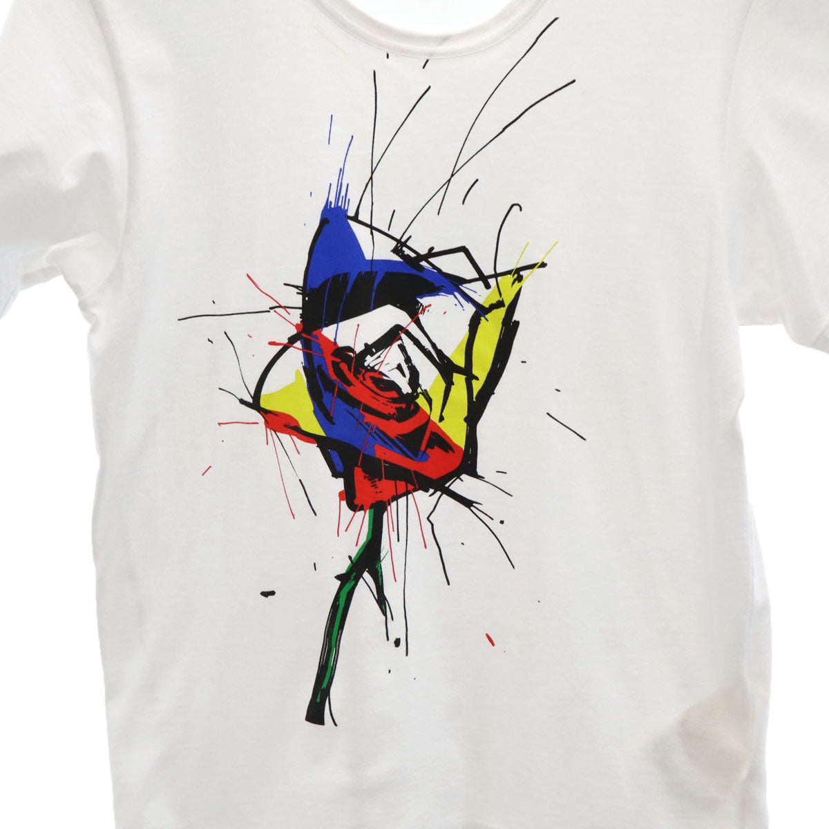 COMME des GARCONS コムデギャルソン 2015年製 日本製 半袖 Tシャツ S ホワイト メンズ