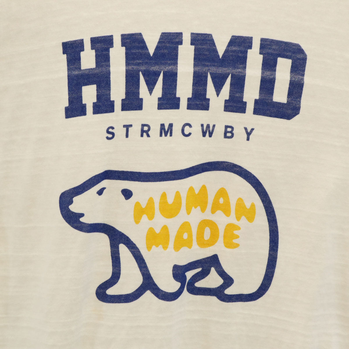 HUMAN MADE ヒューマンメイド 日本製 半袖 Tシャツ L ホワイト メンズ