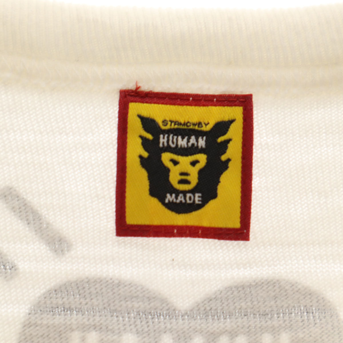 HUMAN MADE ヒューマンメイド 日本製 半袖 Tシャツ L ホワイト メンズ